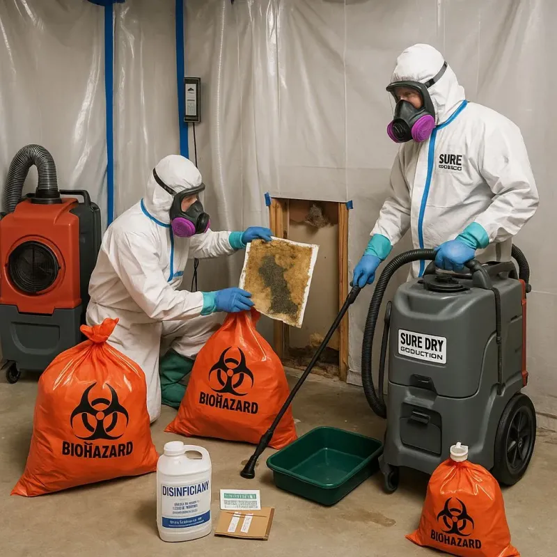 Contaminated Water Handling Protocols process in Madison, ME